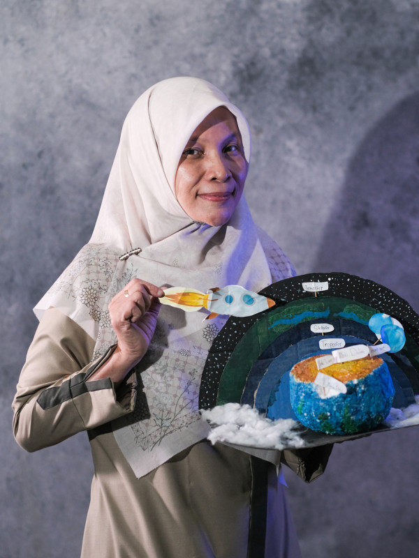  Hj.Fatmah Chairani Lubis, S.Pd